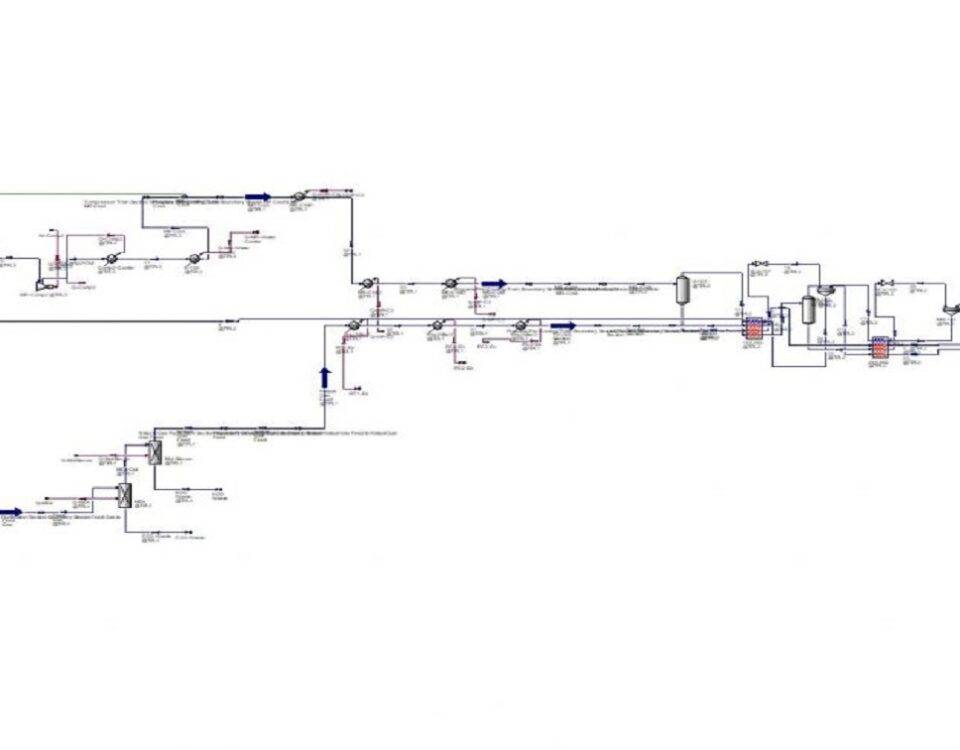 Simulation of LNG