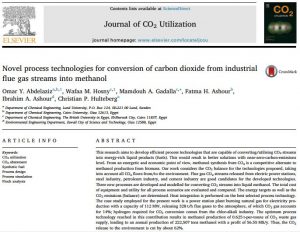 شبیه سازی واحد تولید متانول از CO2