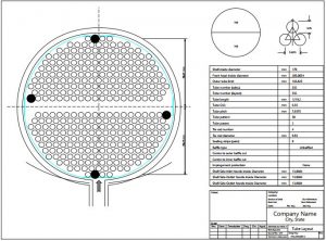 Design of vacuum tower reboiler heat exchanger