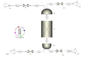 Schematic of single substrate adsorption process in ADSIM