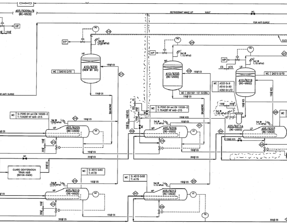 Aspen HYSYS SONATRAC Project C4 Refrigeration unit