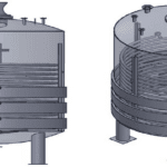 Design of 10,000-Liter Blender with Dual-Shaft Mixer and Three-Section Jacket