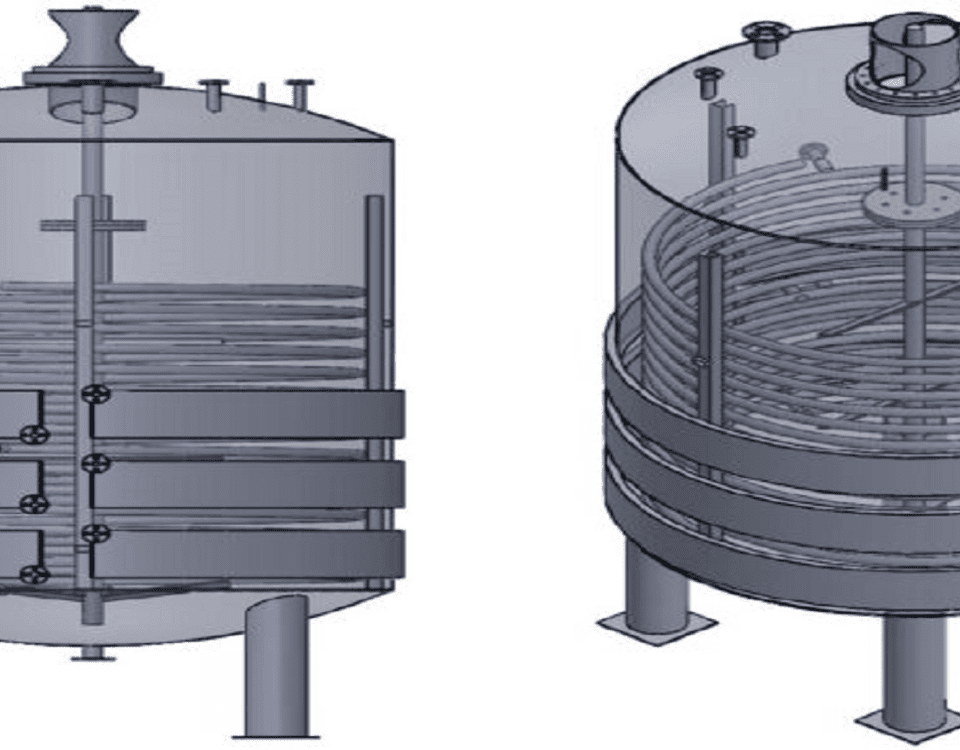 Design of 10,000-Liter Blender with Dual-Shaft Mixer and Three-Section Jacket