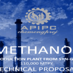 Technical knowledge and proposal for methanol production with a capacity of 110,000 tons per year